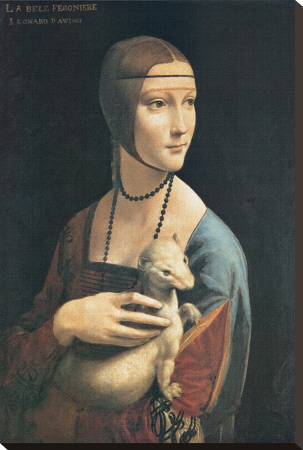 Dama Con Ermellino by Leonardo Da Vinci Pricing Limited Edition Print image