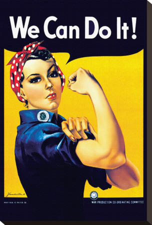 Rosie The Riveter by Howard Miller Pricing Limited Edition Print image