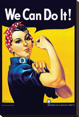 Rosie The Riveter by Howard Miller Pricing Limited Edition Print image