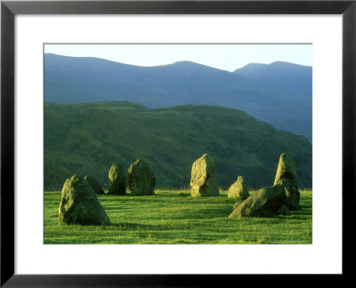 Castlerigg Stone Circle, England by Iain Sarjeant Pricing Limited Edition Print image