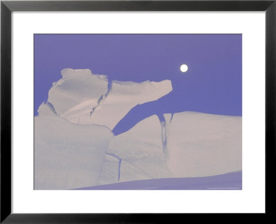 Full Moon, Ross Island, Antartica by Kim Westerskov Pricing Limited Edition Print image
