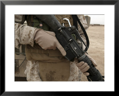 A Marine Displays The Required Hand Personal Protective Equipment by Stocktrek Images Pricing Limited Edition Print image