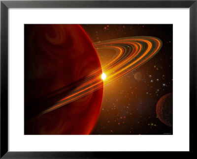 This Is An Artist's Concept Of A Giant Planet Recently Discovered Orbiting The Sun-Like Star 79 Cet by Stocktrek Images Pricing Limited Edition Print image