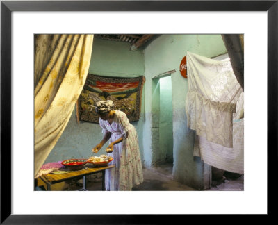 Preparing For Coffee Ceremony, Abi-Adi, Tigre Region, Ethiopia, Africa by Bruno Barbier Pricing Limited Edition Print image