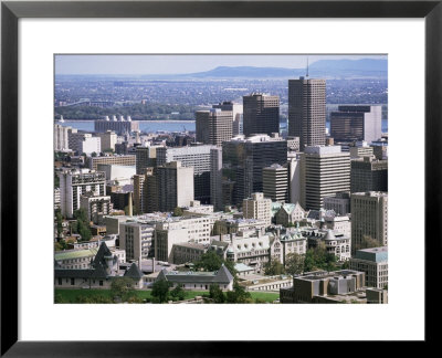 View Over Montreal From Mont Royal, Quebec, Canada by Ken Gillham Pricing Limited Edition Print image