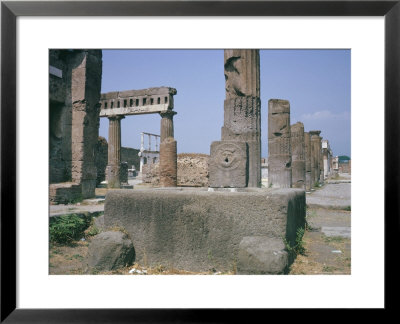 Forum, Pompeii, Campania, Italy by Walter Rawlings Pricing Limited Edition Print image