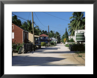 Front Street, Caye Caulker, Belize, Central America by Gavin Hellier Pricing Limited Edition Print image