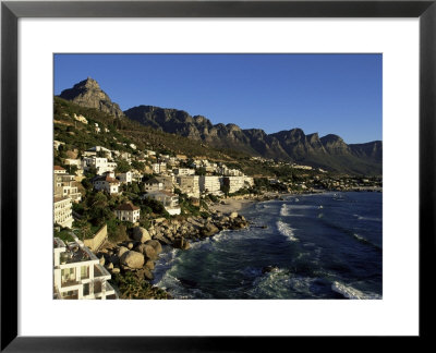 Exclusive Houses At The Upmarket Clifton Beach, Cape Town, South Africa, Africa by Yadid Levy Pricing Limited Edition Print image