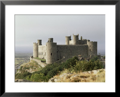 Harlech Castle, Unesco World Heritage Site, Gwynedd, Wales, United Kingdom by R H Productions Pricing Limited Edition Print image