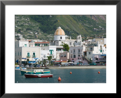 Town View From Fishing Port, Forio, Ischia, Bay Of Naples, Campania, Italy by Walter Bibikow Pricing Limited Edition Print image