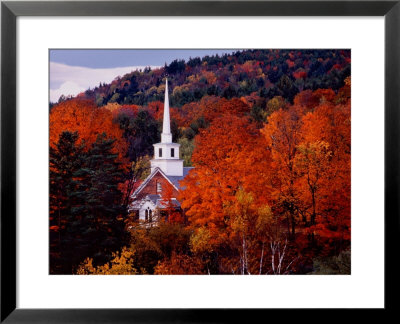 First Baptist Church Of South Londonderry, Vermont, Usa by Charles Sleicher Pricing Limited Edition Print image