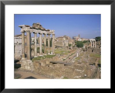 Roman Forum And Colosseum, Rome, Lazio, Italy, Europe by Gavin Hellier Pricing Limited Edition Print image