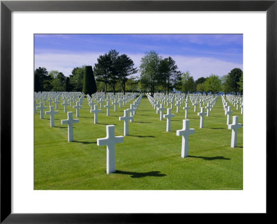 American Cemetery, Colleville, Normandy D-Day Landings, Normandie (Normandy), France, Europe by Gavin Hellier Pricing Limited Edition Print image