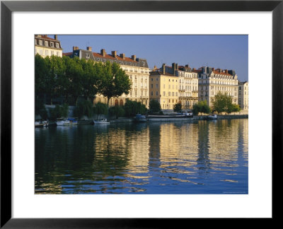River Saone, Lyon, Rhone Valley, France, Europe by David Hughes Pricing Limited Edition Print image