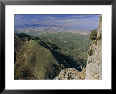 View From Cazorla National Park, Olive Groves In Distance, Jaen Province, Andalucia, Spain by Duncan Maxwell Pricing Limited Edition Print image
