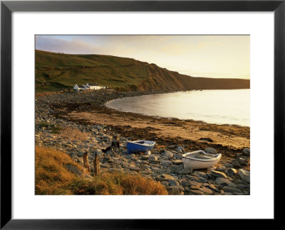 Boats At Nor Wick On The Northeast Tip Of The Island, Scotland, United Kingdom by Patrick Dieudonne Pricing Limited Edition Print image