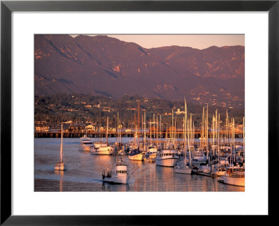 Harbor, Santa Barbara, California by Nik Wheeler Pricing Limited Edition Print image
