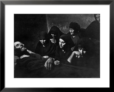 Women Mourning At Wake Of Juan Larra by W. Eugene Smith Pricing Limited Edition Print image