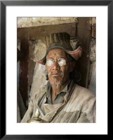Monk, Ladakh, India by Sybil Sassoon Pricing Limited Edition Print image