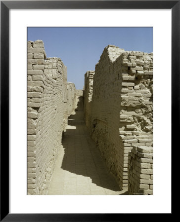 Mohenjodaro, Indus Valley Civilization, Unesco World Heritage Site, Pakistan by Sybil Sassoon Pricing Limited Edition Print image