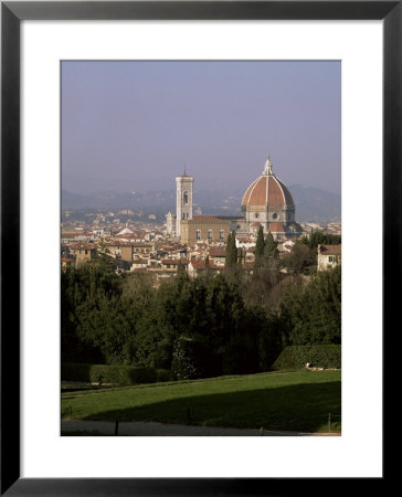 City Skyline From Boboli Gardens, Florence, Tuscany, Italy by Roy Rainford Pricing Limited Edition Print image