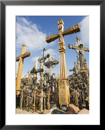 Hill Of Crosses, A Tradition Of Planting Crosses Since The 14Th Century, Baltic States by Christian Kober Pricing Limited Edition Print image