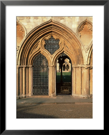 Norwich Cathedral Cloisters, Dating From 13Th To 15Th Centuries, Norwich, Norfolk, England by Nedra Westwater Pricing Limited Edition Print image