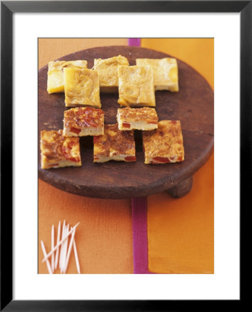 Basque Omelette (Piperrada) And Spanish Omelette by Jorn Rynio Pricing Limited Edition Print image