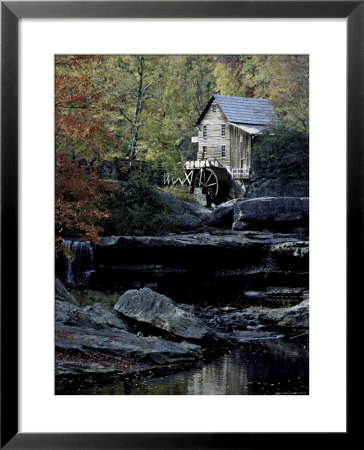 Old Mill In Fall, Usa by Michael Brown Pricing Limited Edition Print image