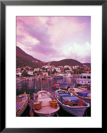 Kas Harbor, Turquoise Coast, Turkey by Nik Wheeler Pricing Limited Edition Print image