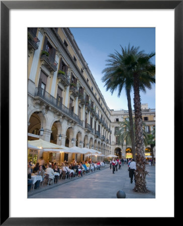 Placa Reial, Barcelona, Spain by Alan Copson Pricing Limited Edition Print image