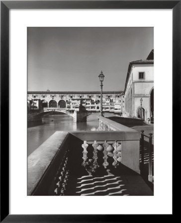 The Ponte Vecchio In Florence by A. Villani Pricing Limited Edition Print image