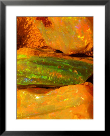 Opals For Sale In An Underground Gift Shop., Coober Pedy, Australia by John Banagan Pricing Limited Edition Print image