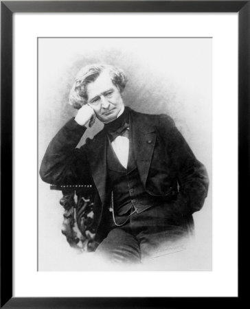 Portrait Of Hector Berlioz by Pierre Petit Pricing Limited Edition Print image