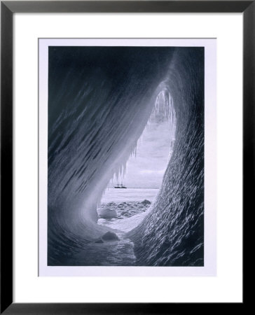 Terra Nova' In The Ice. From Scott's Last Expedition by Herbert Ponting Pricing Limited Edition Print image