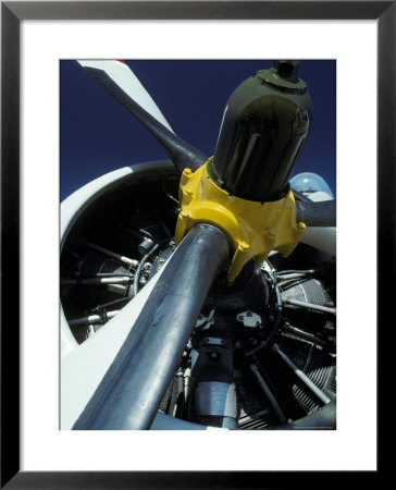 Closeup Of A Military Grumman Tracker Engine And Propeller, Australia by Jason Edwards Pricing Limited Edition Print image