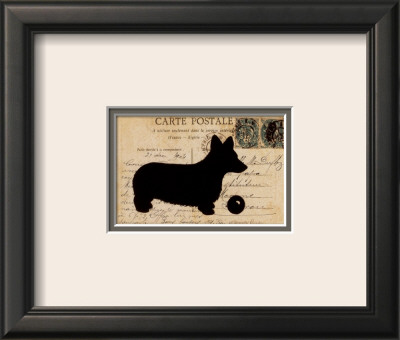 Corgi Silhouette by Nancy Shumaker Pallan Pricing Limited Edition Print image