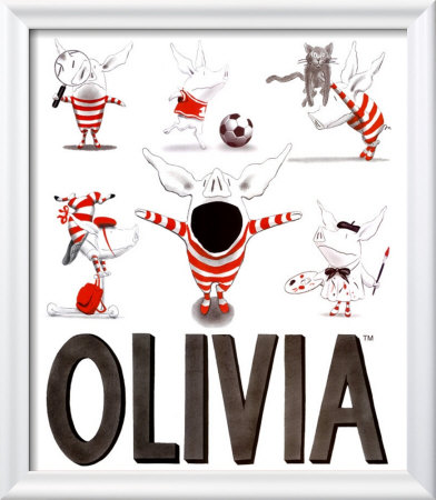 Olivia - Busy Little Piggy by Ian Falconer Pricing Limited Edition Print image