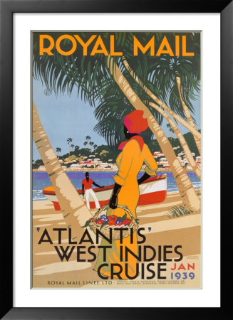 Atlantis' West Indies Cruise 1939 by Kenneth Shoesmith Pricing Limited Edition Print image
