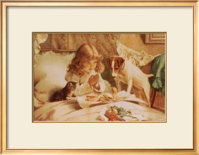 Blessing by Charles Burton Barber Pricing Limited Edition Print image