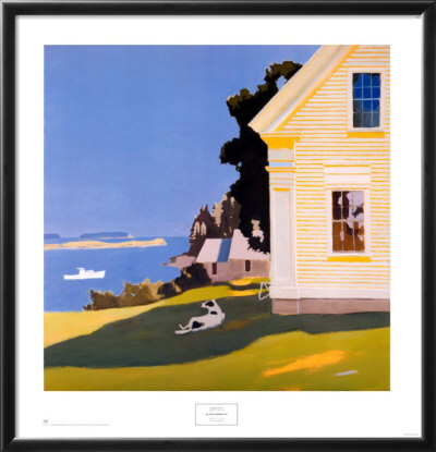 Island Farmhouse, 1969 by Fairfield Porter Pricing Limited Edition Print image