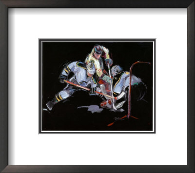 Shot...And A Save! by Rose Pricing Limited Edition Print image