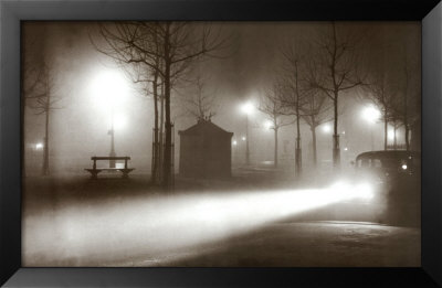 Brouillard, Avenue De L'observatoire,1934 by Brassai Pricing Limited Edition Print image