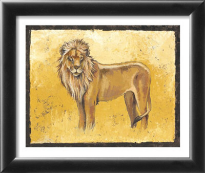 The Lion Stands Proud by Philippe Genevrey Pricing Limited Edition Print image