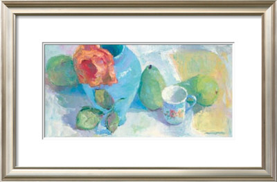 Pears & Rose I by Carolyn Biggio Pricing Limited Edition Print image