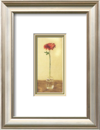 Orange Gerbera by Judy Mandolf Pricing Limited Edition Print image