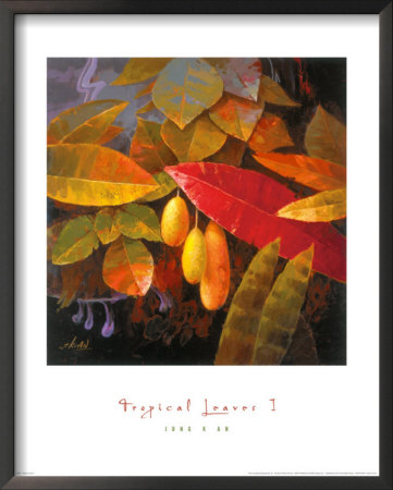 Tropical Leaves I by June K. An Pricing Limited Edition Print image