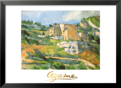 Houses At The Estaque by Paul Cezanne Pricing Limited Edition Print image