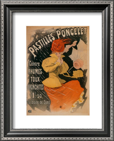 Pastilles Poncelet by Jules Cheret Pricing Limited Edition Print image