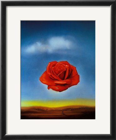Rose Meditative by Salvador Dali Pricing Limited Edition Print image